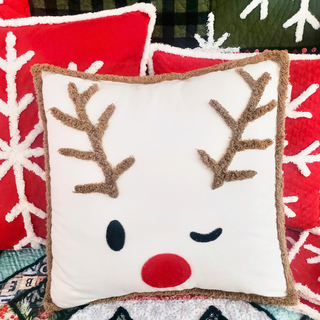 Chenille-It - Reindeer Pillow Pattern