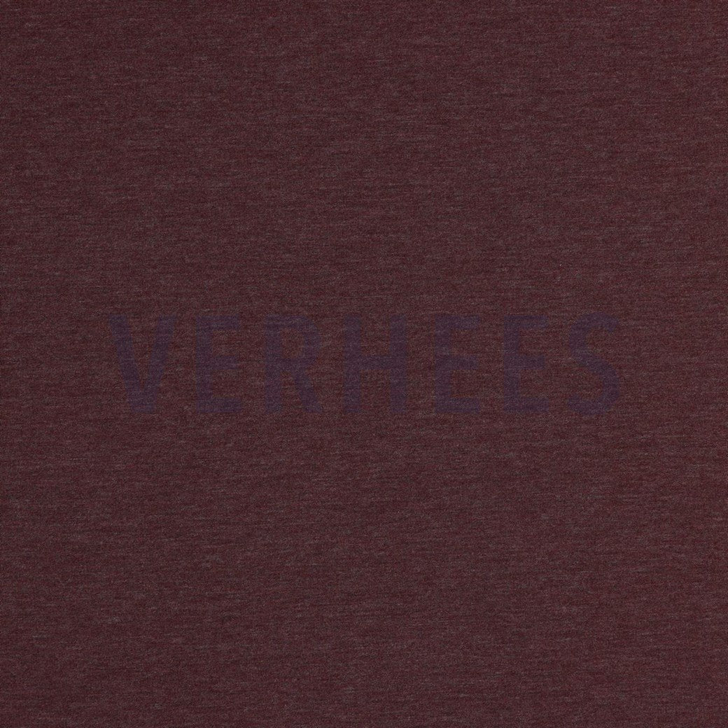 Sweat Knit - Aubergine Melange