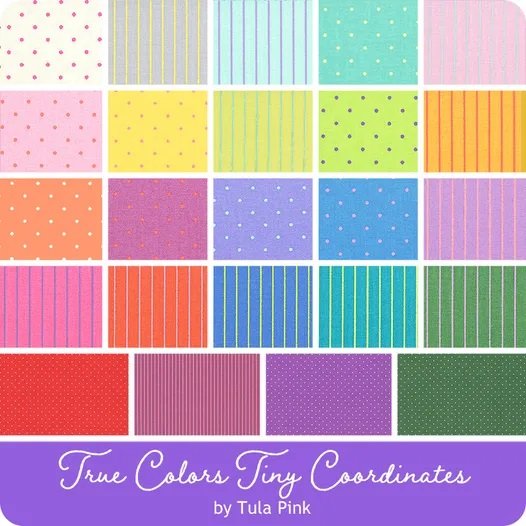 Tula Pink - True Colors Charm Pack 