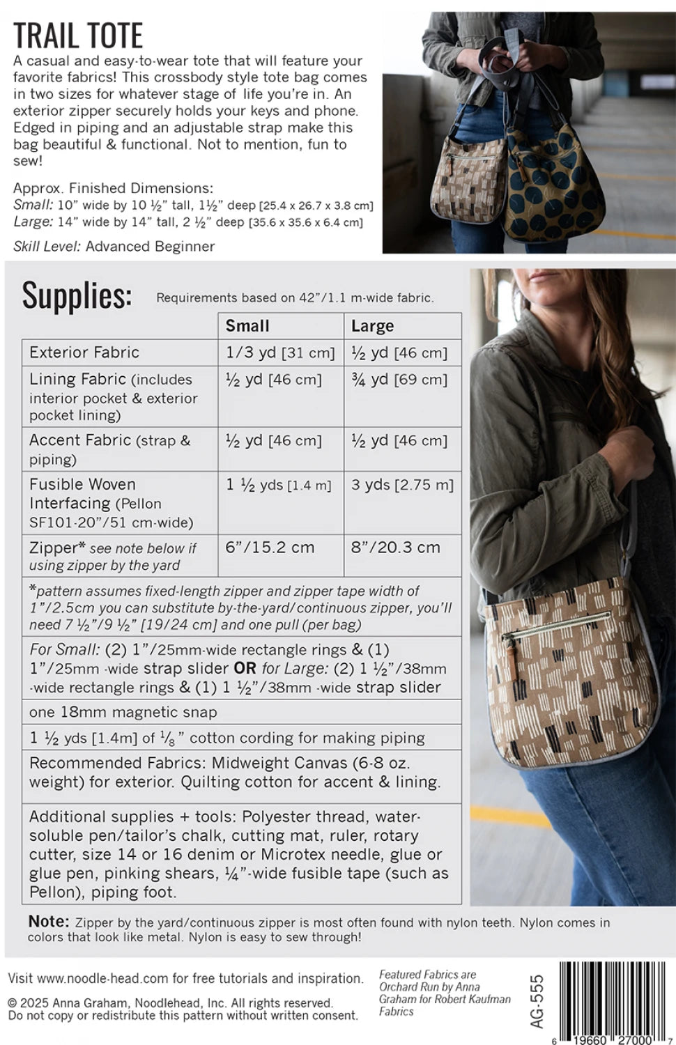 Noodlehead - Trail Tote