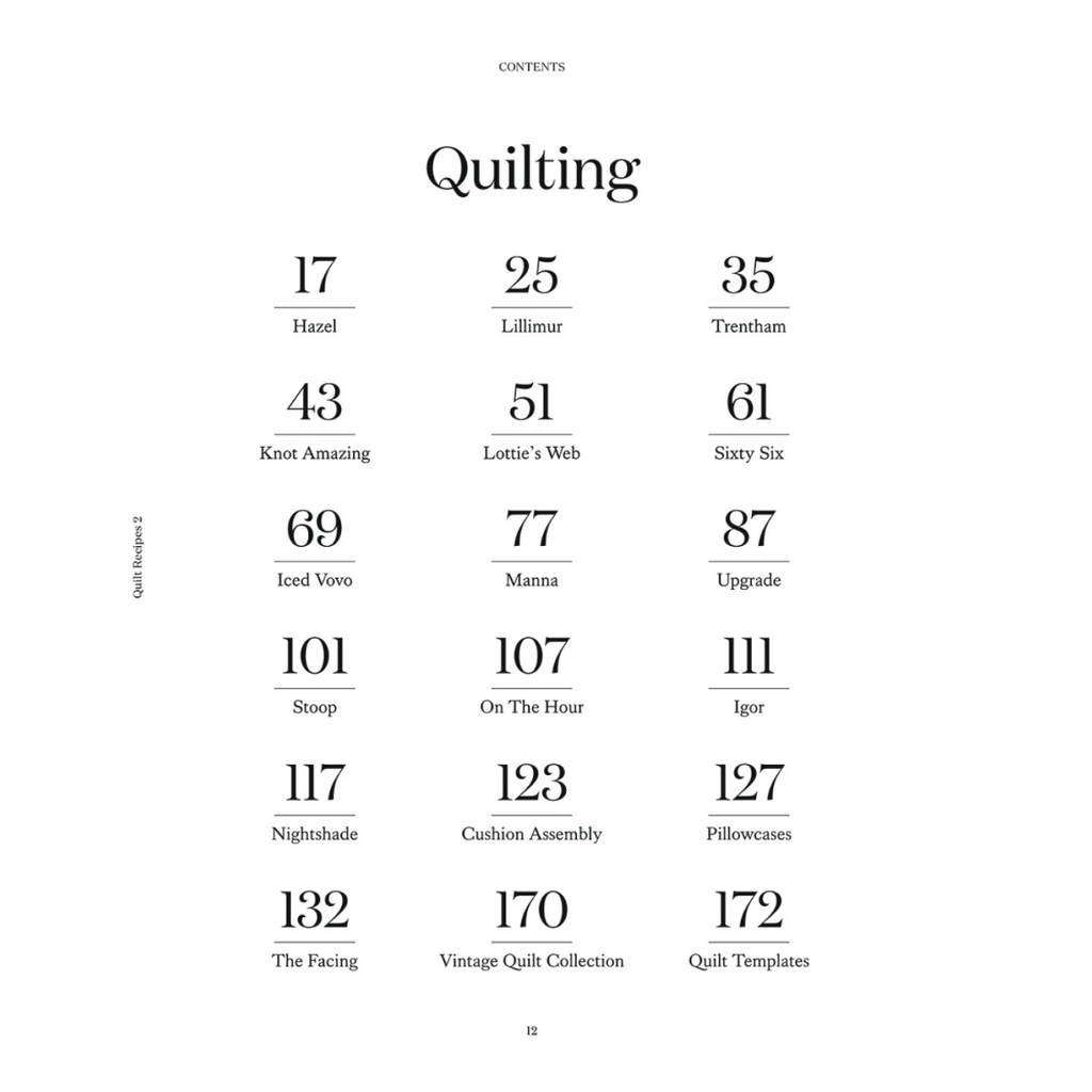 Gathered Quilt Recipes 2