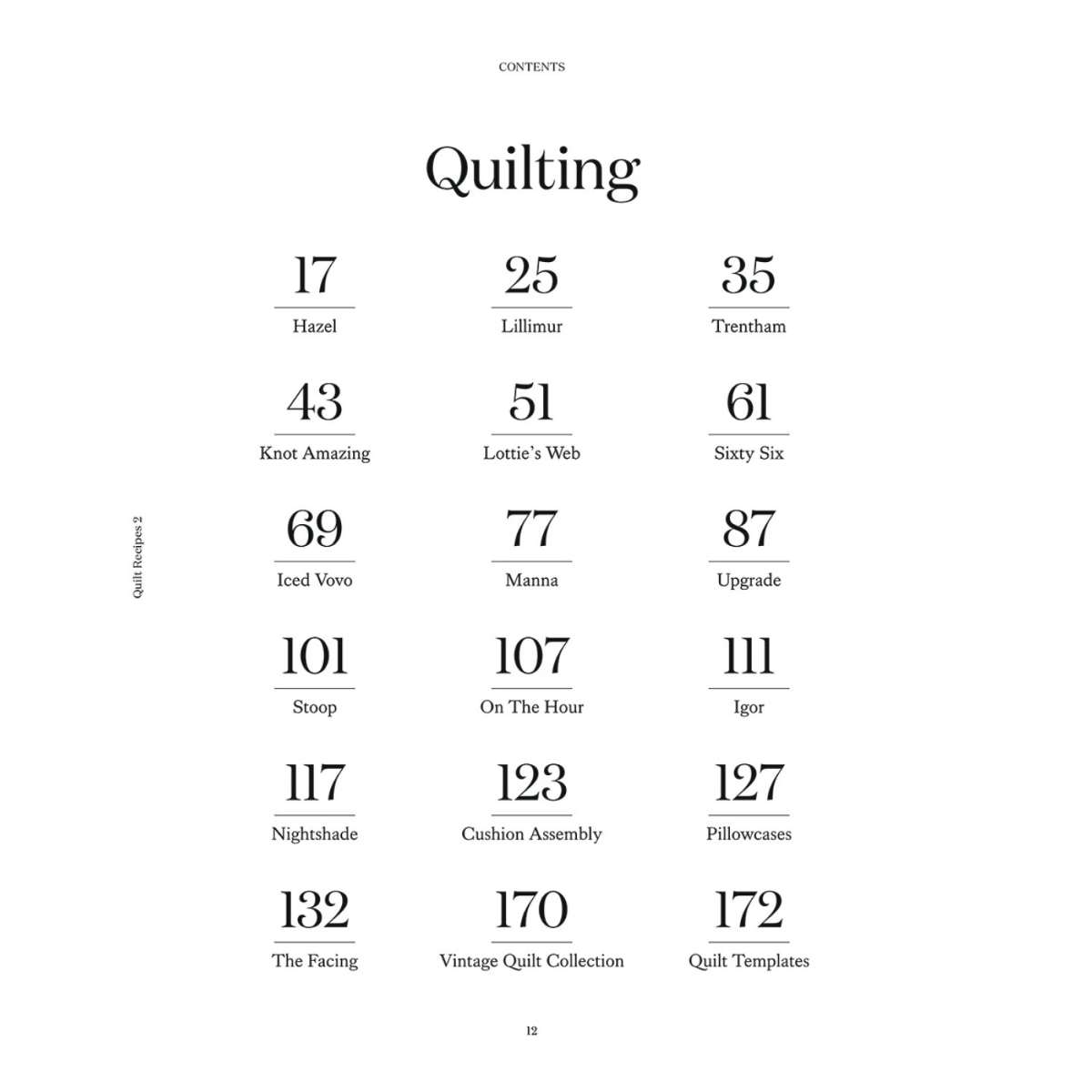 Gathered Quilt Recipes 2