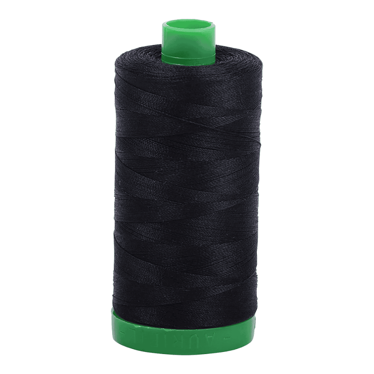 Aurifil Mako Cotton Thread - 40wt 1094yds - Black - 2692