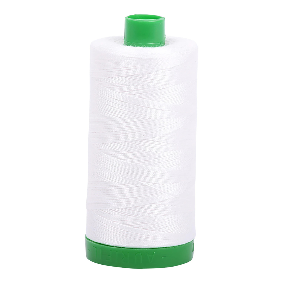 Aurifil Mako Cotton Thread - 40wt 1094yds - Natural White - 2021