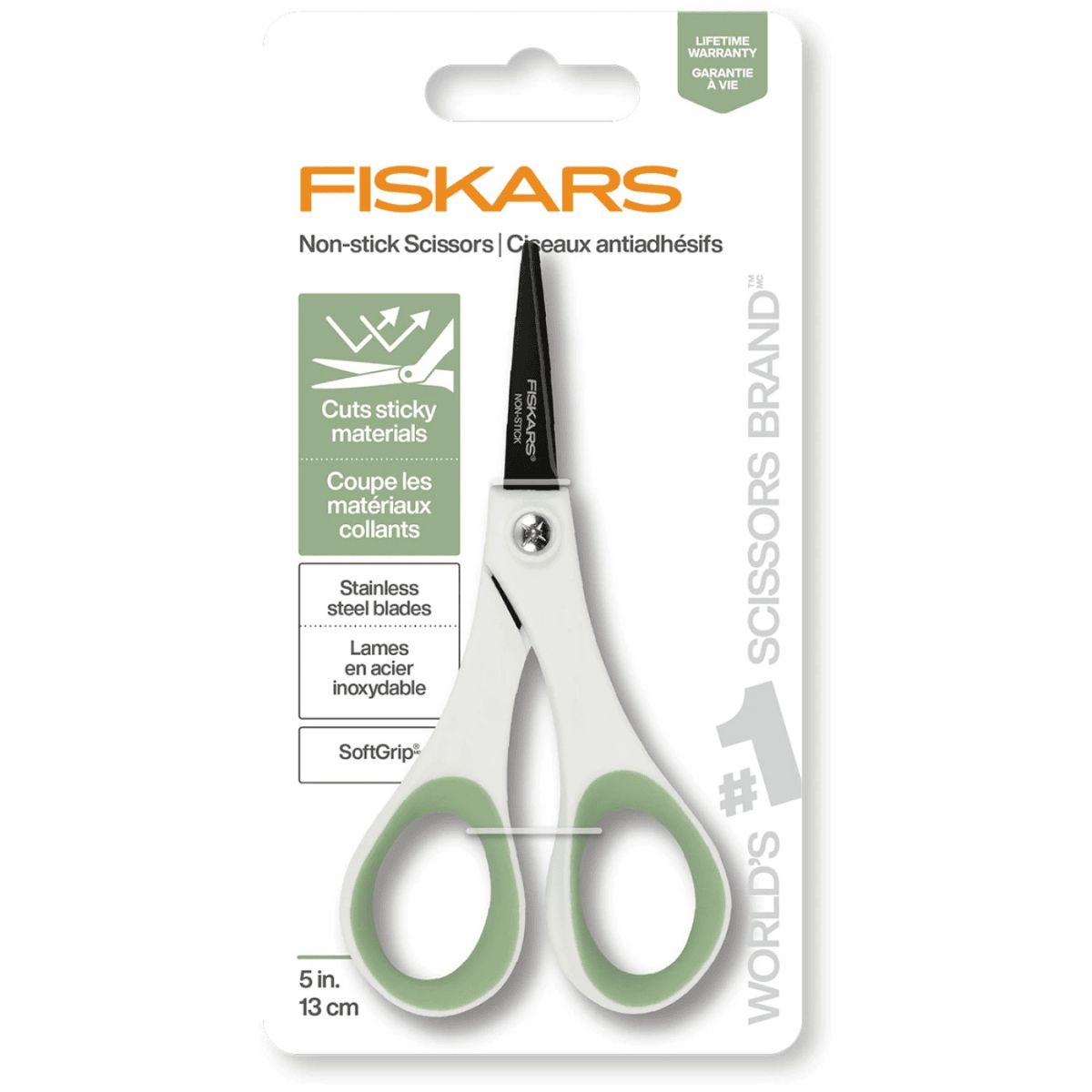 Fiskars Softgrip Detail Scissors - 5"
