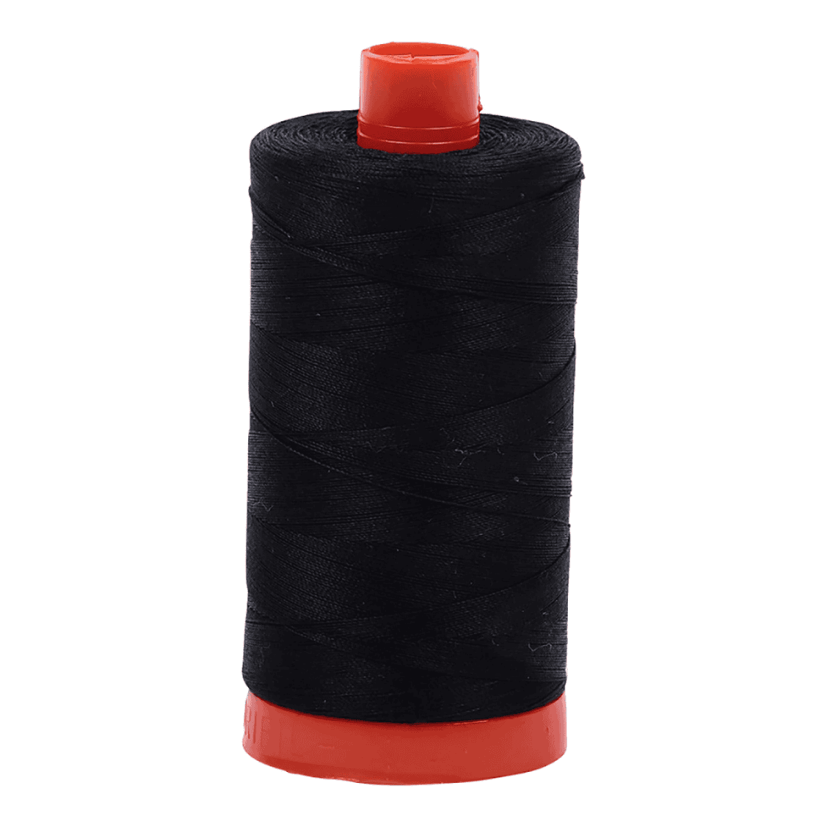 Aurifil Mako Cotton Thread - 50wt 1422yds - Black - 2692