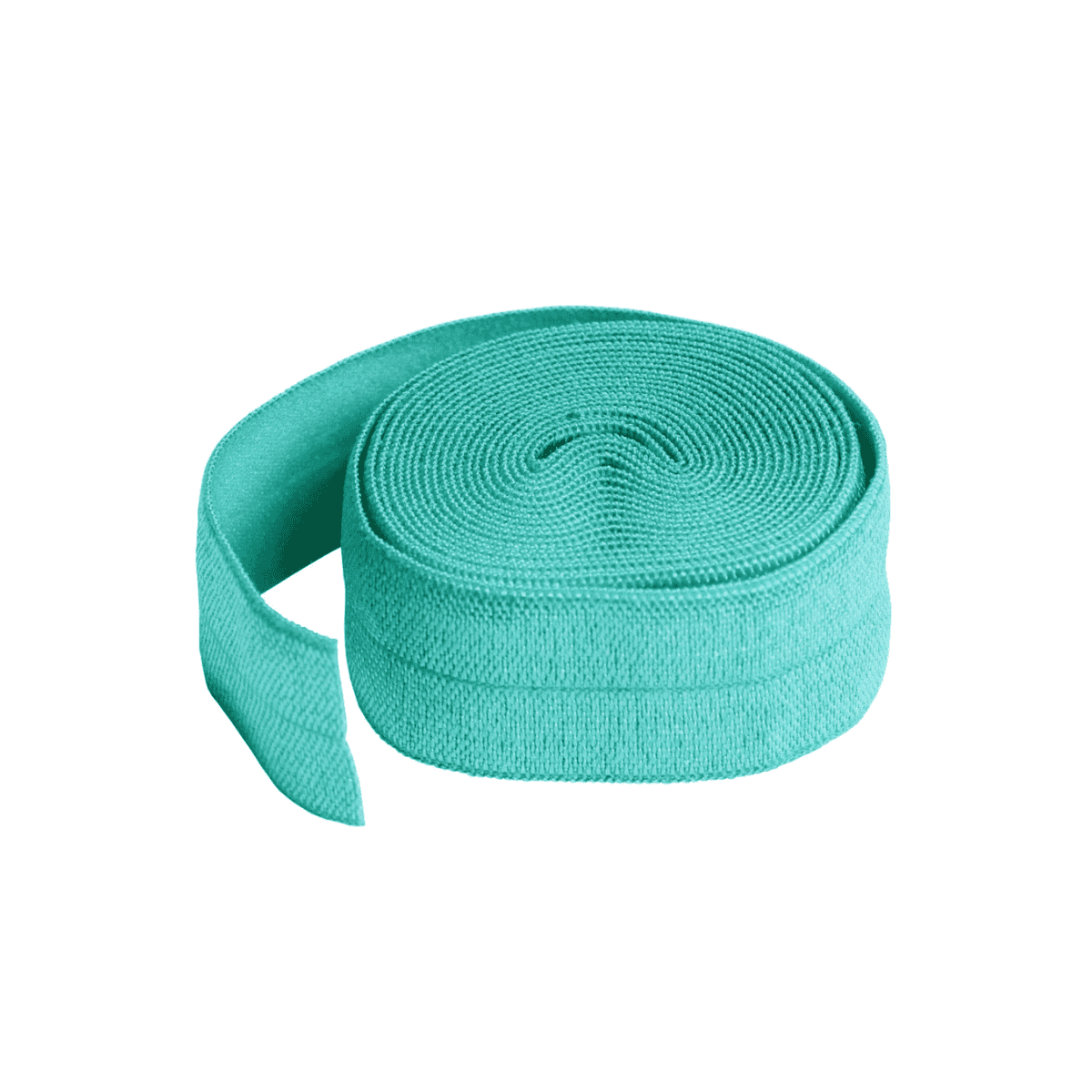 Fold-over Elastic 3/4" x 2yd - Turquoise