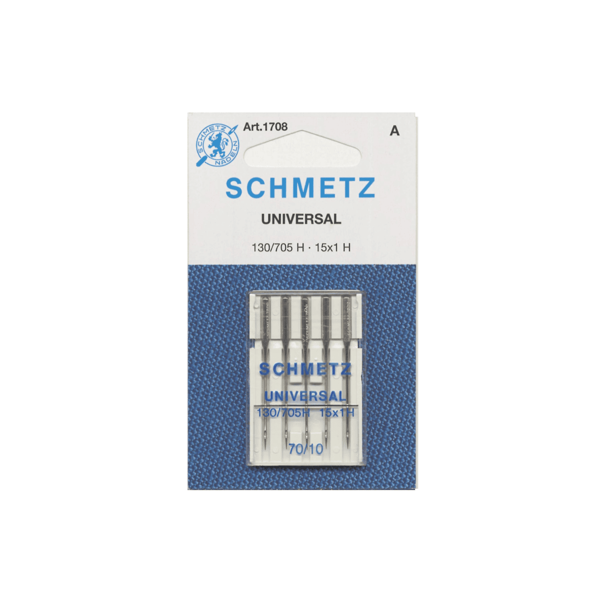 Schmetz Universal Machine Needle Size 10/70 - 5 pack