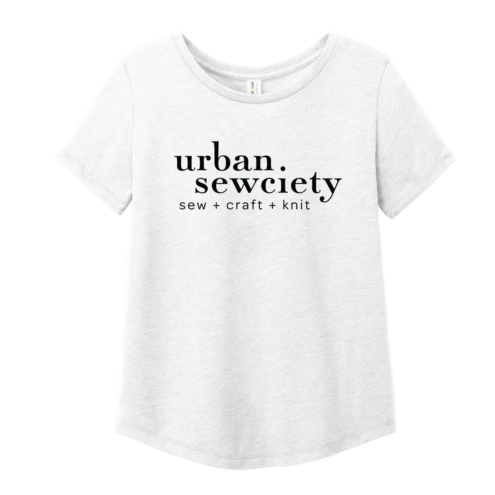 Women's Urban Sewciety Tee - Fairly White