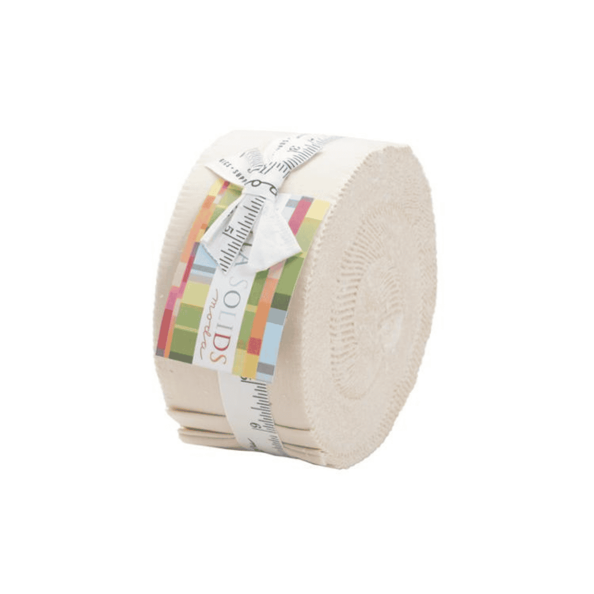 Bella Solids Jelly Roll - Natural