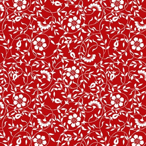 Liberty - Viney Floral - Red