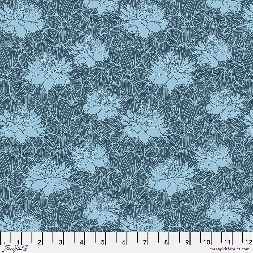 Paradise Blooms - Waratah Grandeur - Slate