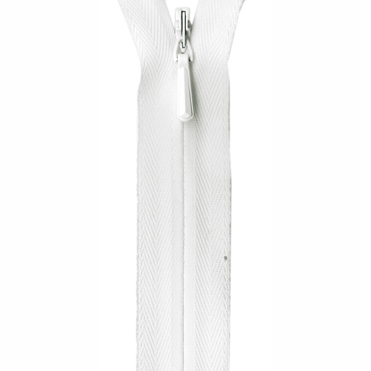 YKK Invisible Zipper - White