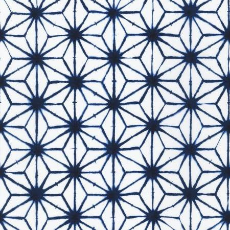 Shibori Blues Collection - White Shibori Blues