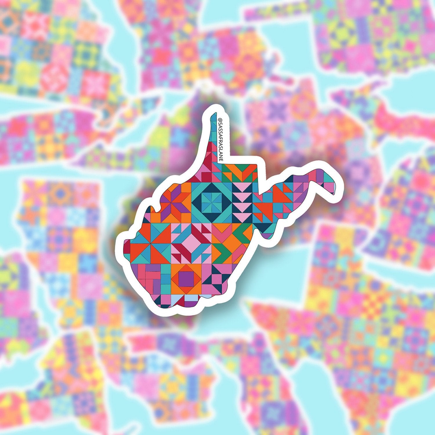 State Sticker - West Virginia