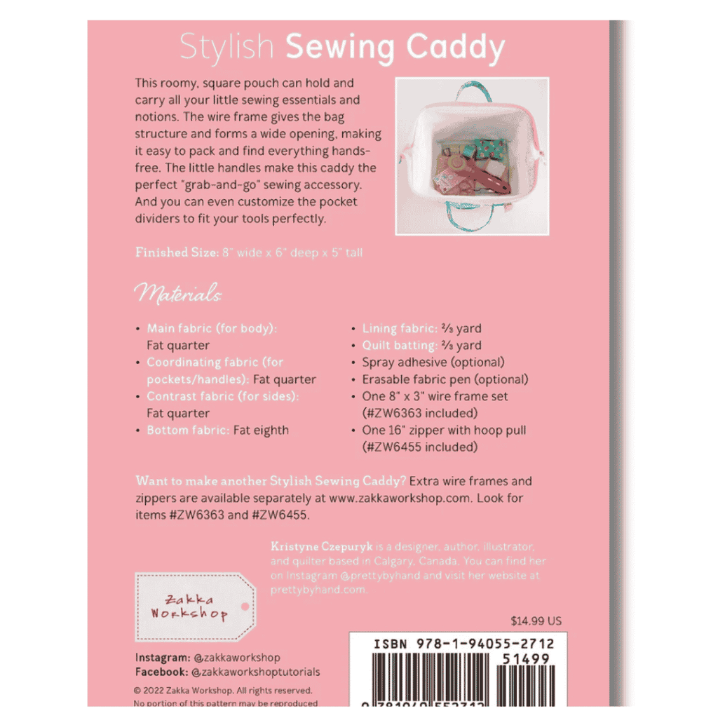 Zakka Workshop - Stylish Sewing Caddy Kit